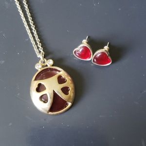 Adorable Matching Necklace&Earring Set